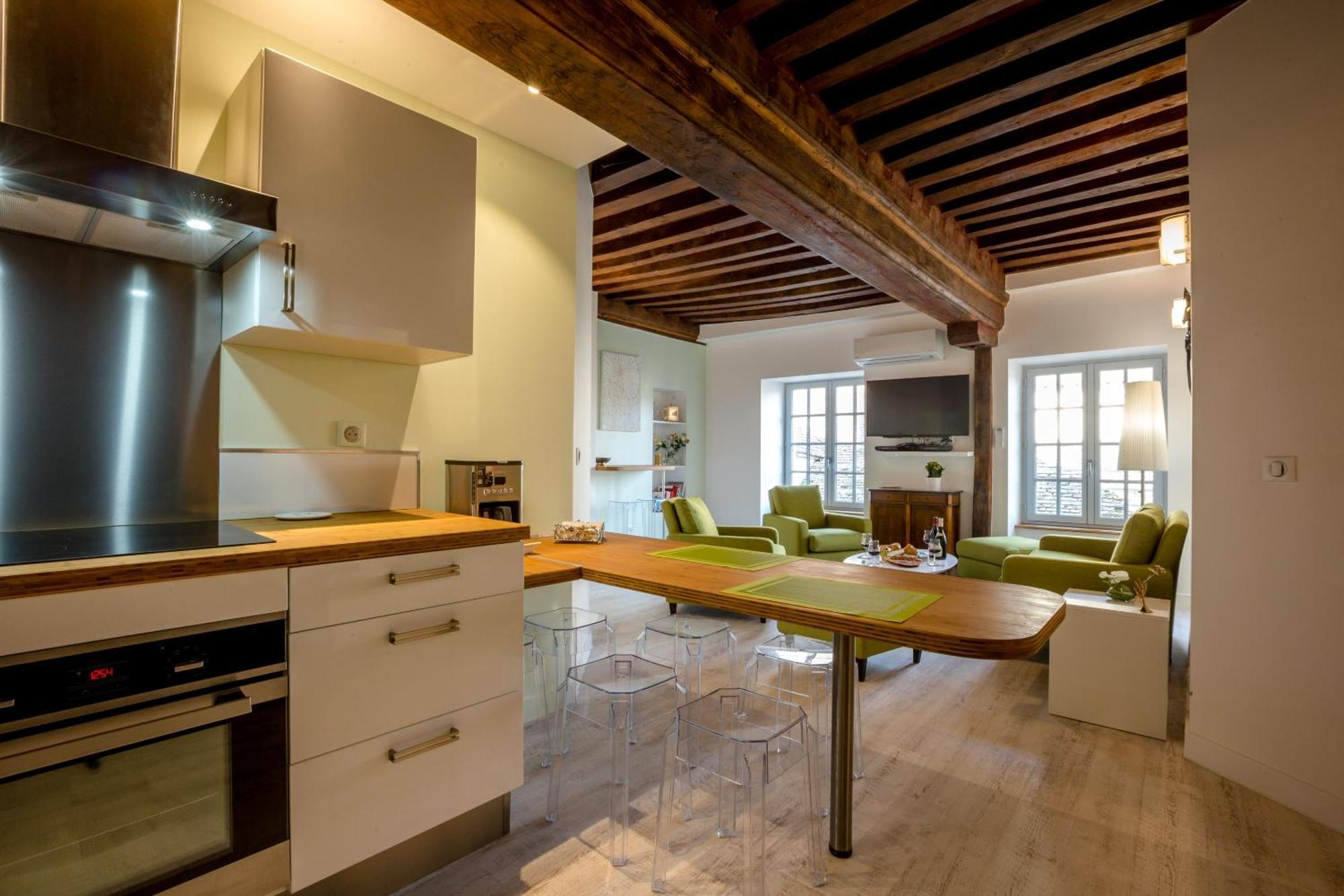 Residence Beaune Sweet Home, 4 Appartements D'Exception Avec Parking Inclus Bilik gambar