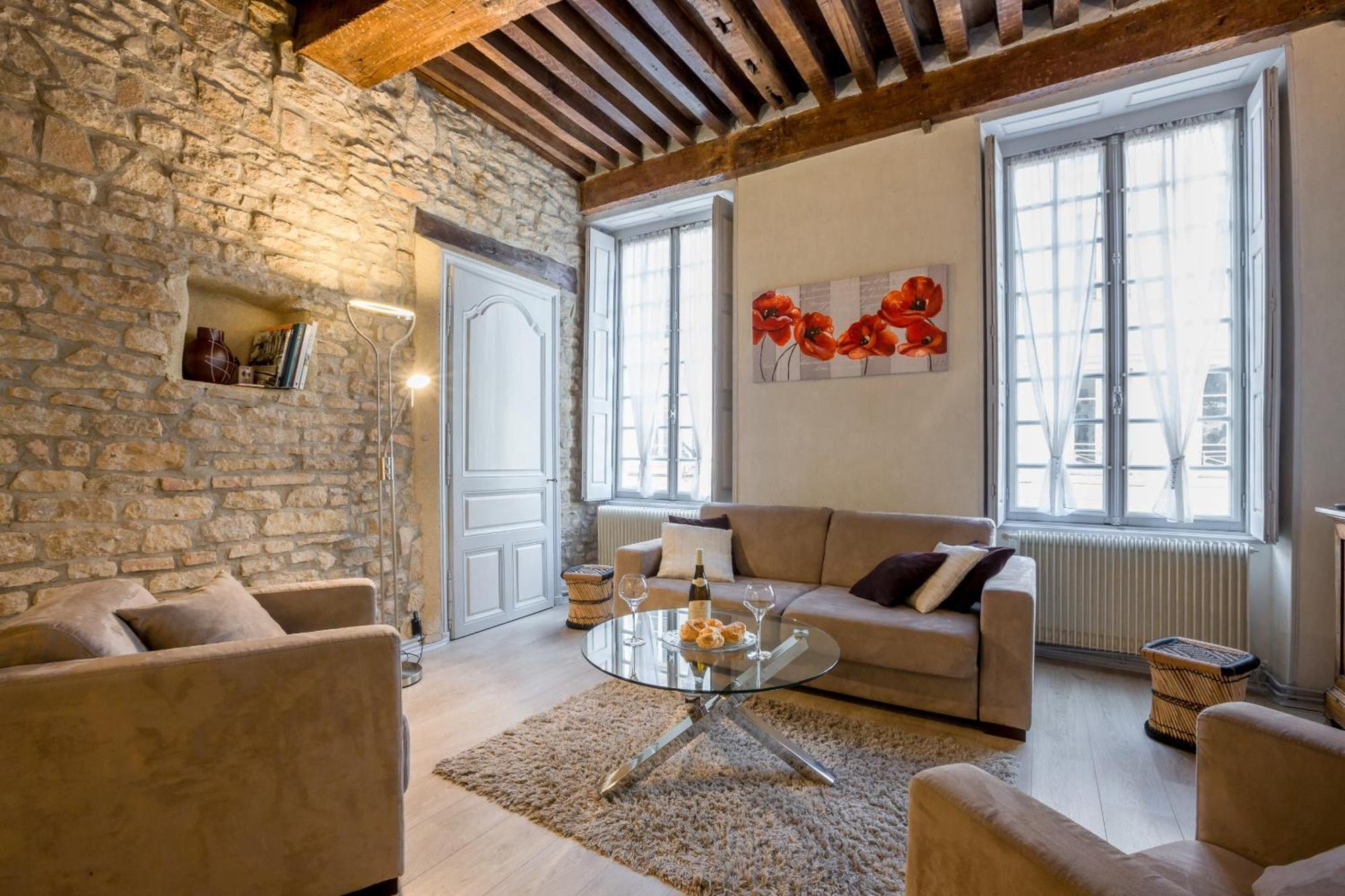 Residence Beaune Sweet Home, 4 Appartements D'Exception Avec Parking Inclus Bilik gambar