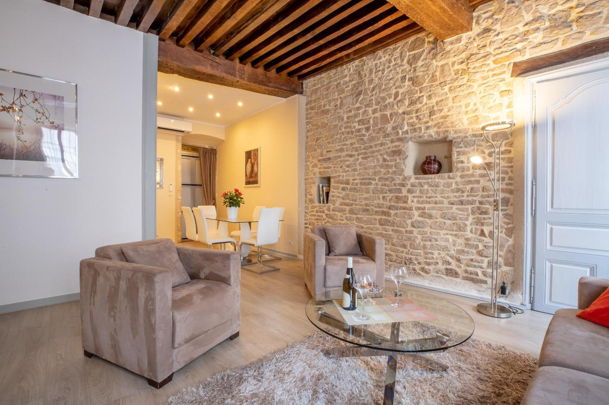 Residence Beaune Sweet Home, 4 Appartements D'Exception Avec Parking Inclus Bilik gambar