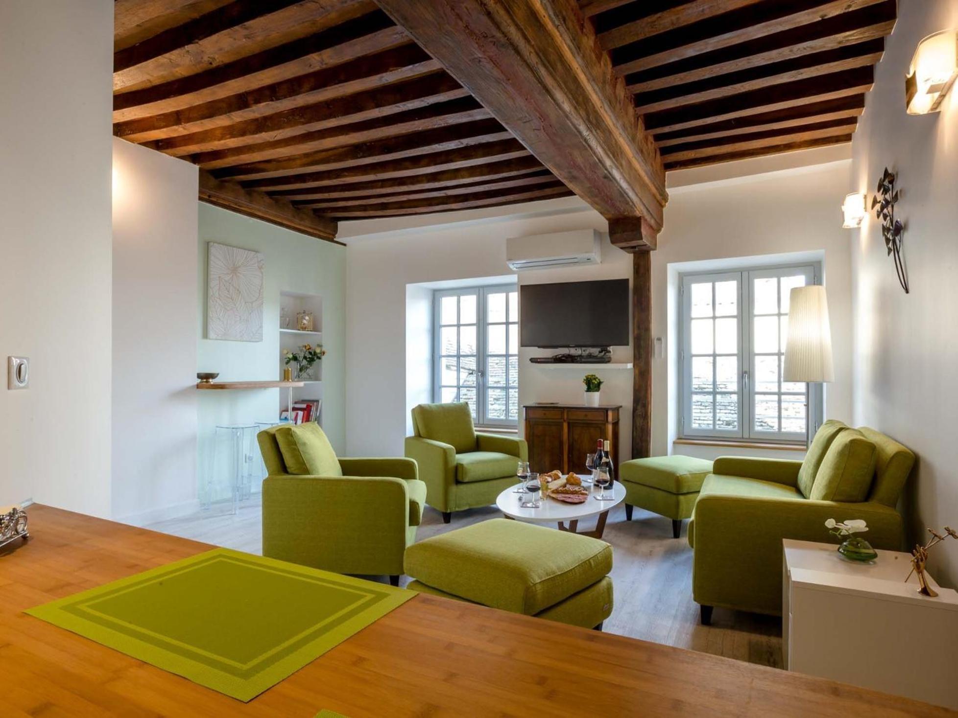Residence Beaune Sweet Home, 4 Appartements D'Exception Avec Parking Inclus Bilik gambar