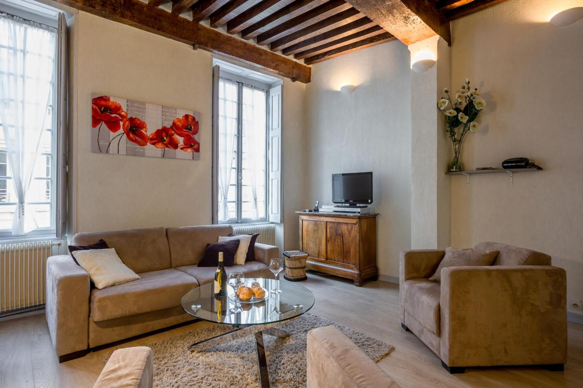 Residence Beaune Sweet Home, 4 Appartements D'Exception Avec Parking Inclus Bilik gambar