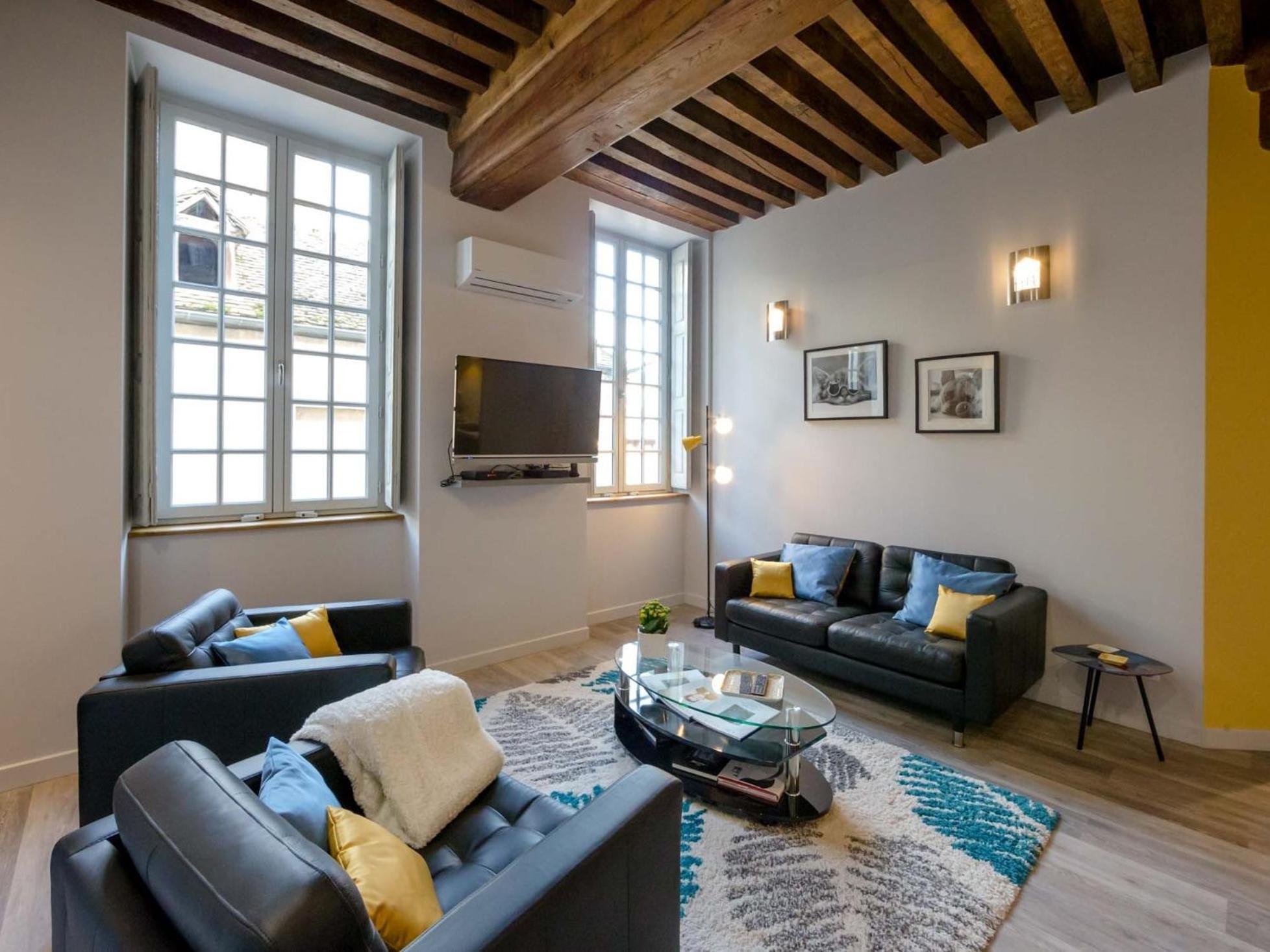 Residence Beaune Sweet Home, 4 Appartements D'Exception Avec Parking Inclus Bilik gambar