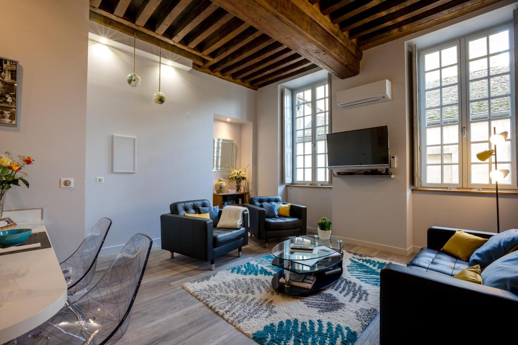 Residence Beaune Sweet Home, 4 Appartements D'Exception Avec Parking Inclus Luaran gambar