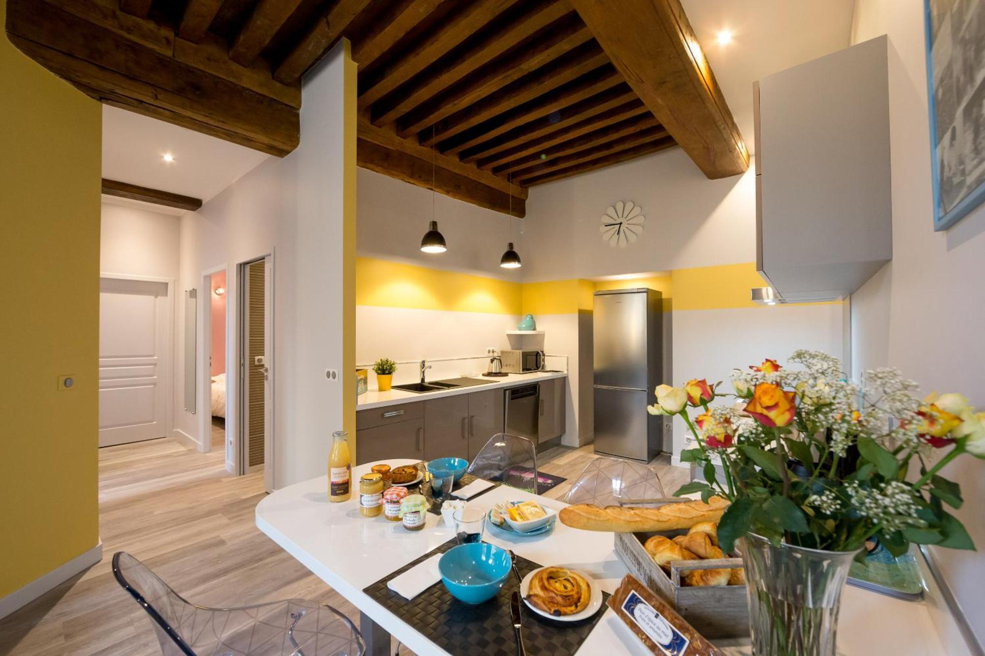 Residence Beaune Sweet Home, 4 Appartements D'Exception Avec Parking Inclus Luaran gambar